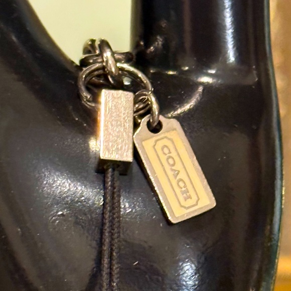 COACH Silver Tone Enamel Charms in a Variety of Colors on Original 9” Chain EUC - Picture 5 of 11